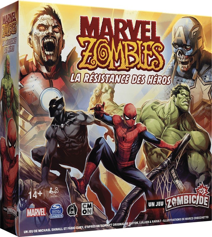 Zombicide : Marvel Zombies - la résistance des héros