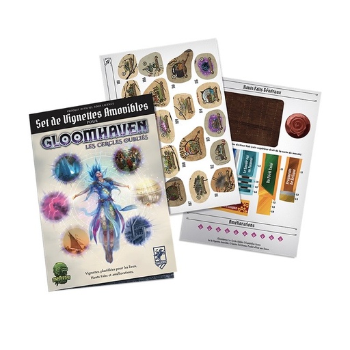 [SETDESTICKERSAMOVIBLESCER] Set de Stickers Amovibles - Cercles Oubliés
